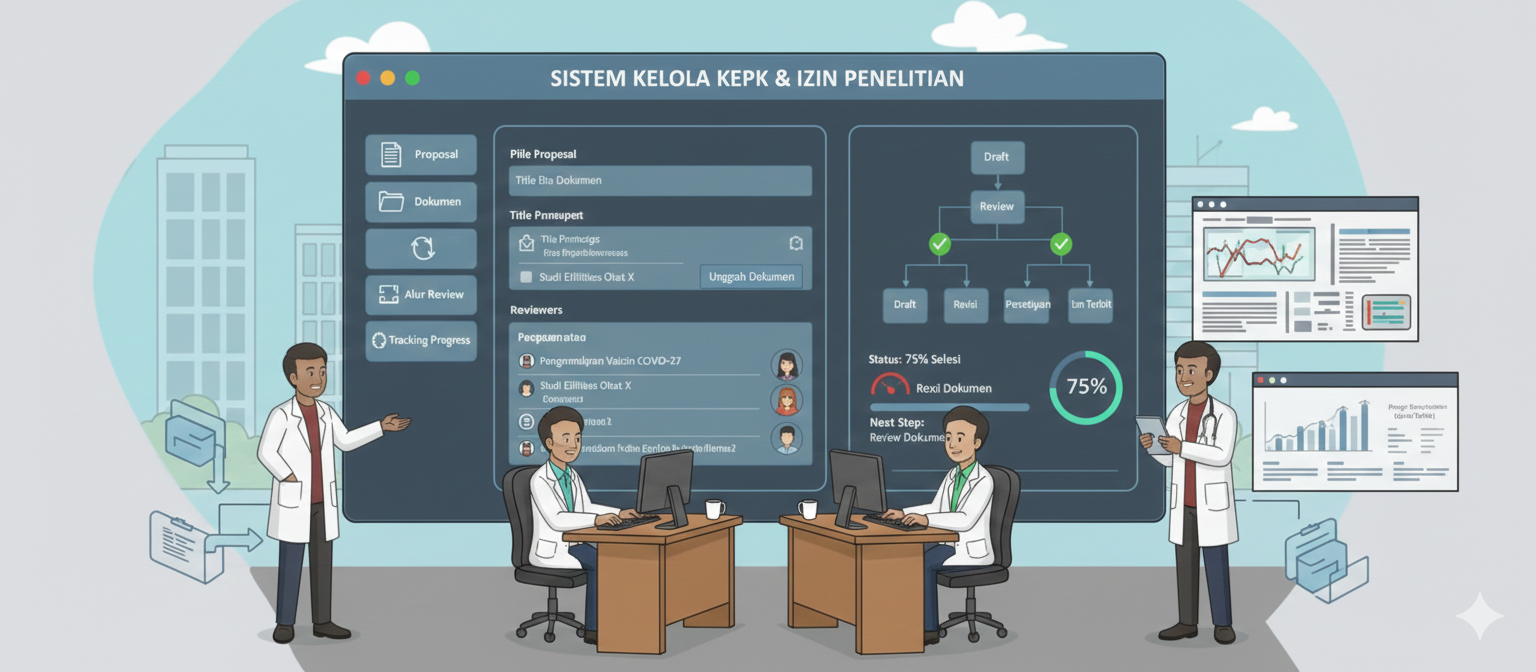 Ilustrasi STARI • Penelitian • KEPK • Izin Penelitian